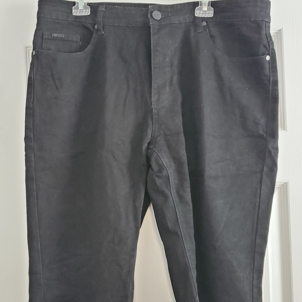 Men's Black Denim Shorts